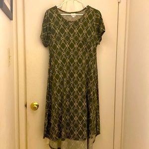 Olive green LLR dress